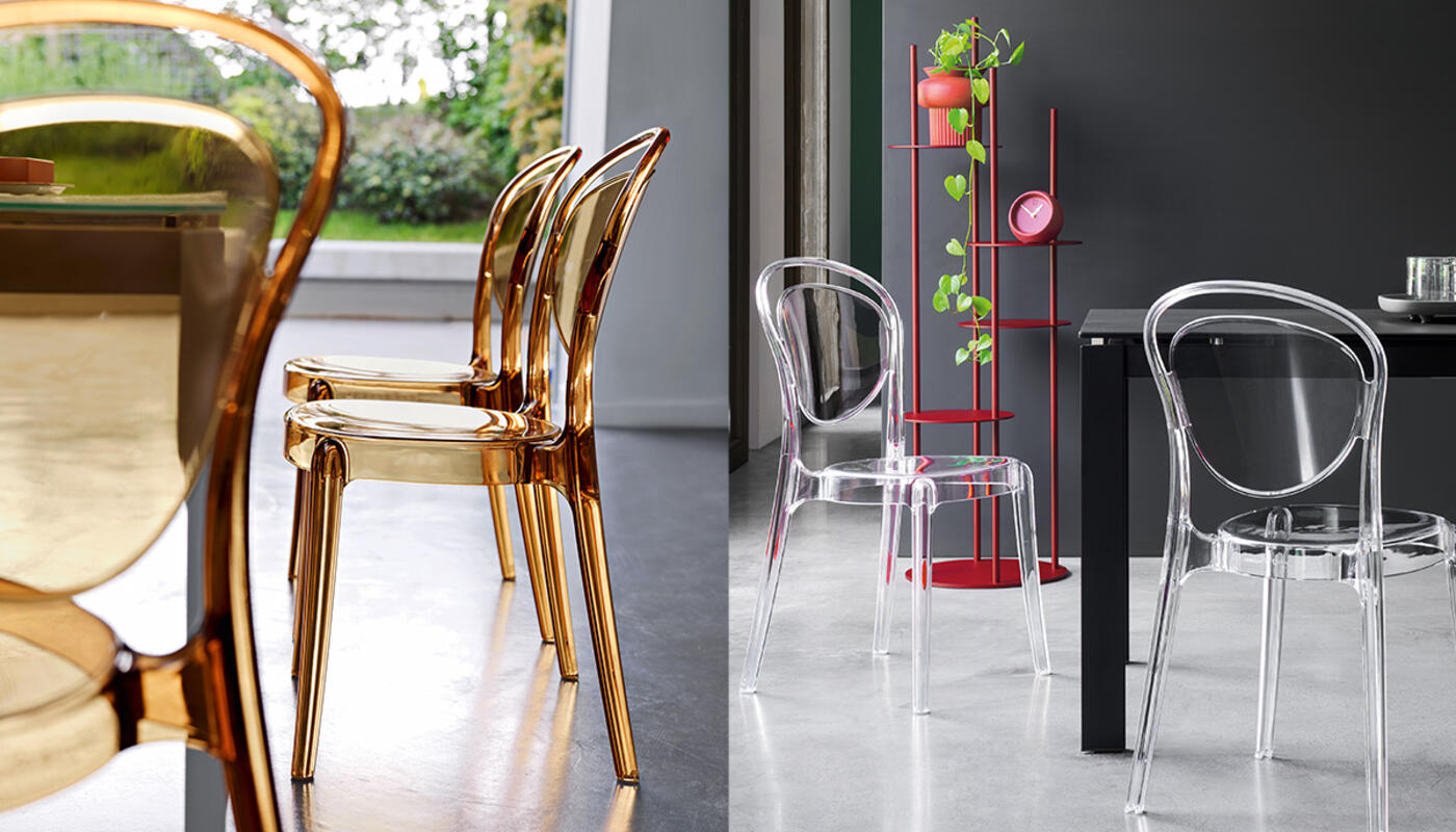 Parisienne Polycarbonate Dining Chair