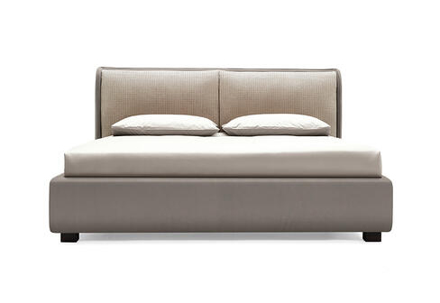 Dolly Upholstery/Wood Platform Bed