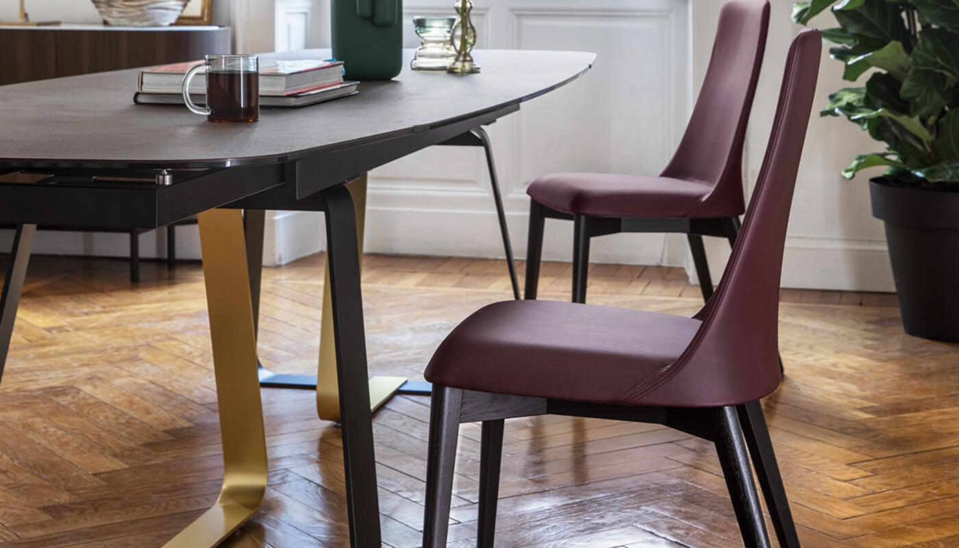 Etoile Fabric/Wood Customizable Upholstered Dining Chair