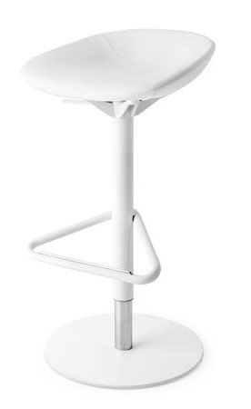 Palm Fabric/Metal Customizable Swivel Adjustable Height Stool
