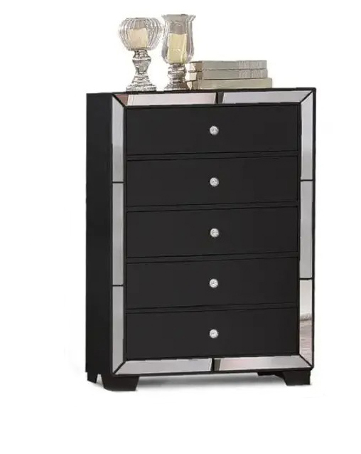 SM Nella Wood Chest w/5 Drawers