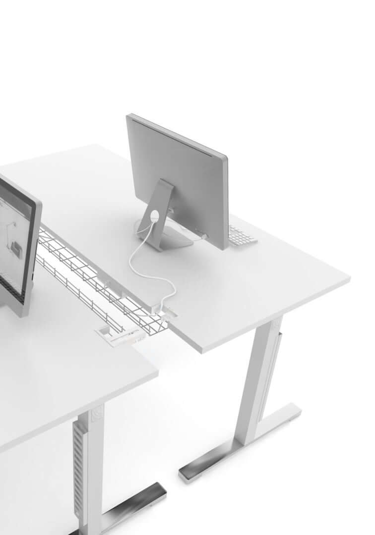 YAN_T 55" MFC Office Desk Bench