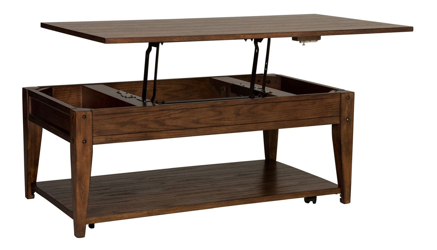 Lake House Coffee Table Set | Wood Storage Cocktail Tables