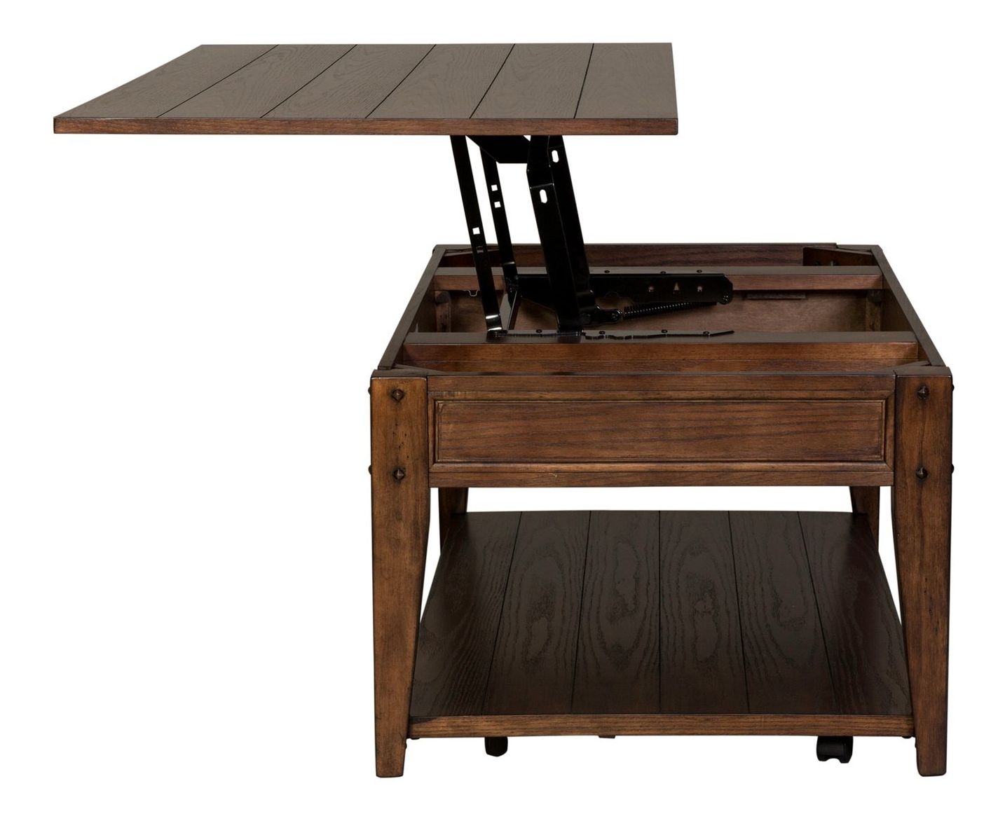 Lake House Coffee Table Set | Wood Storage Cocktail Tables