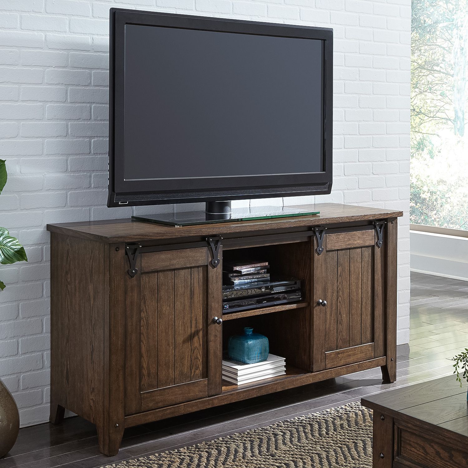Lake House Coffee Table Set | Wood Storage Cocktail Tables