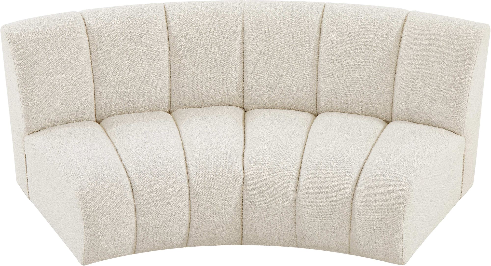 Infinity Boucle Fabric Loveseat
