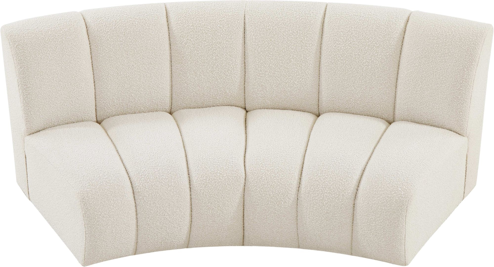 Infinity Boucle Fabric Loveseat