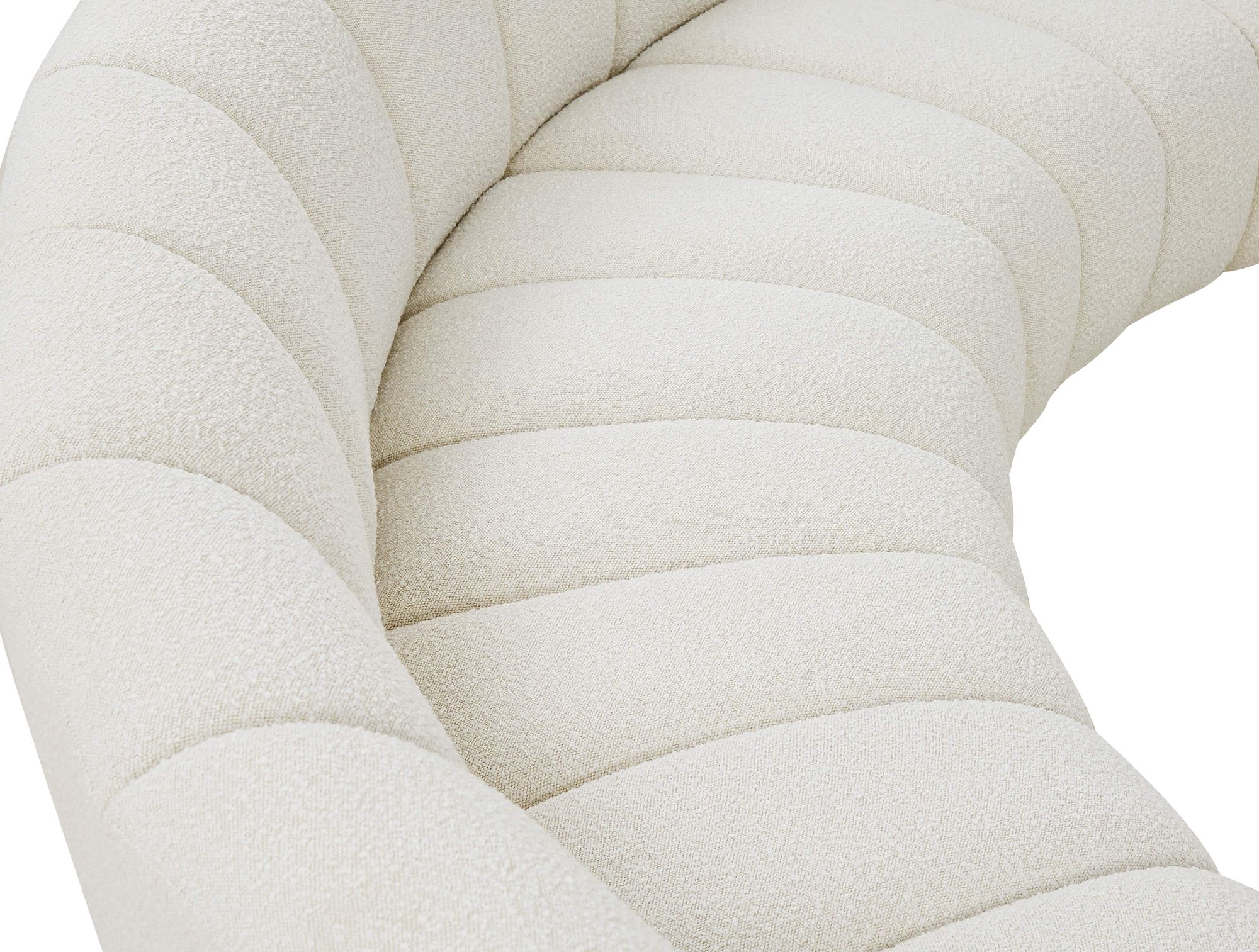 Infinity Boucle Fabric Loveseat