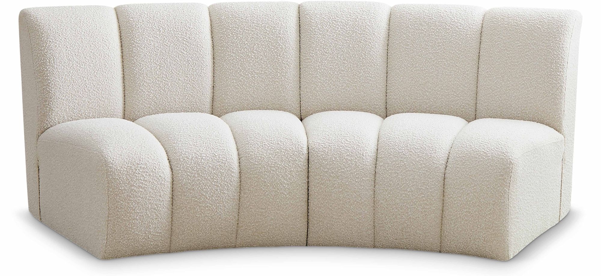 Infinity Boucle Fabric Loveseat