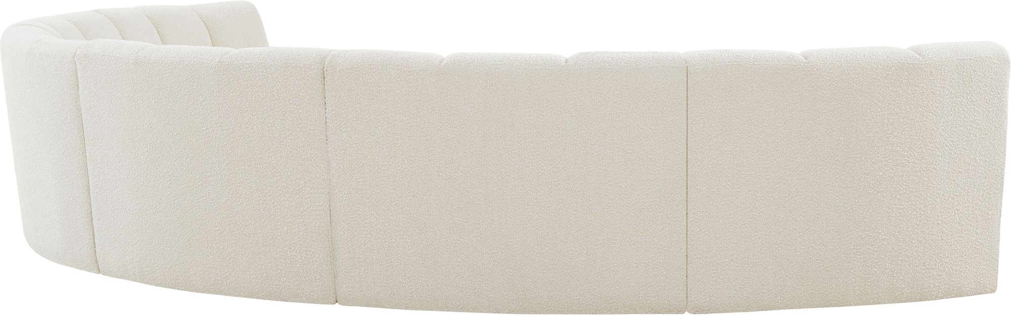 Infinity 174" 6-Piece Boucle Fabric Sectional