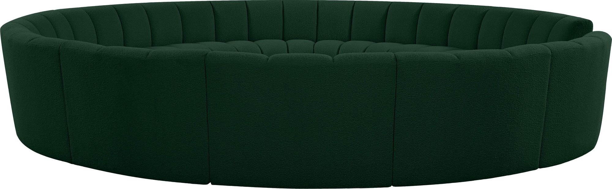 Infinity 183" 12-Piece Boucle Fabric Sectional