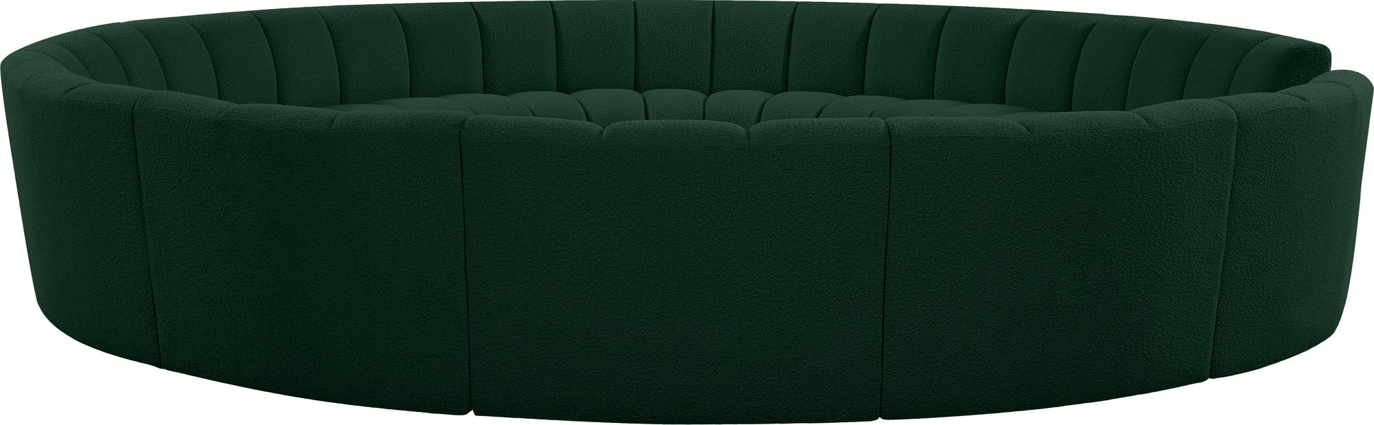 Infinity 183" 12-Piece Boucle Fabric Sectional Sofa