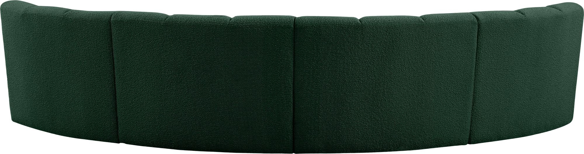 Infinity 148" 4-Piece Velvet Modular Sectional