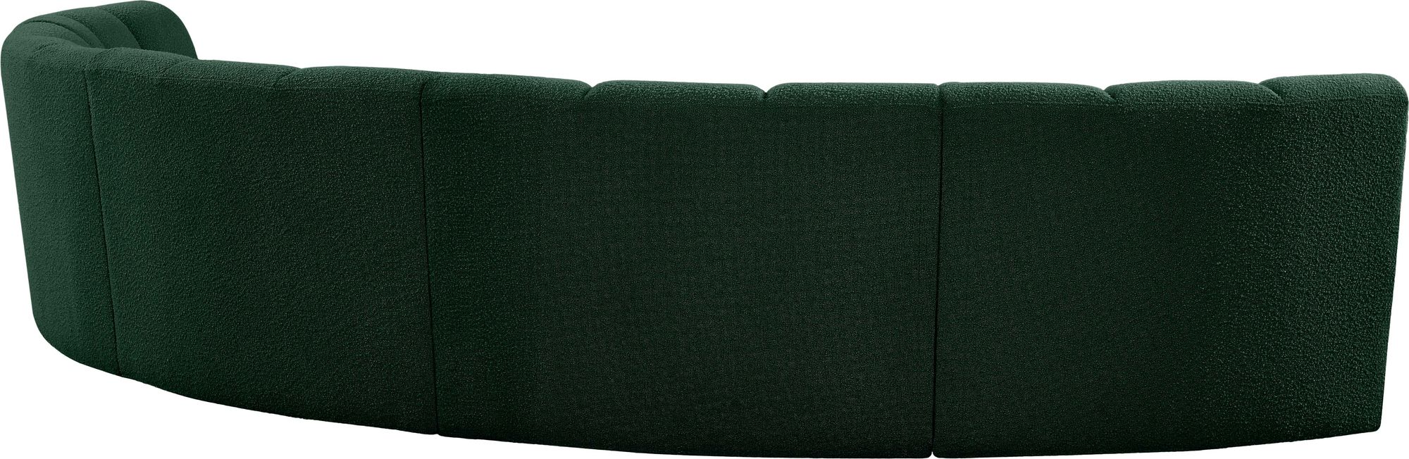 Infinity 167" 5-Piece Boucle Fabric Sectional