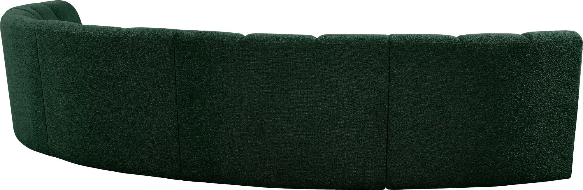 Infinity 167" 5-Piece Boucle Fabric Sectional Sofa