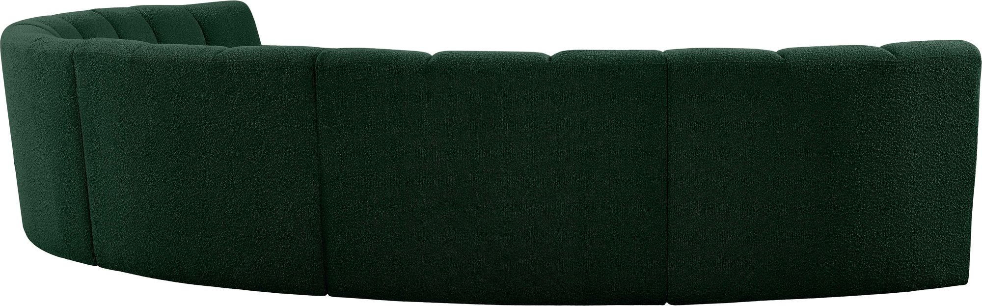 Infinity 174" 6-Piece Boucle Fabric Sectional Sofa