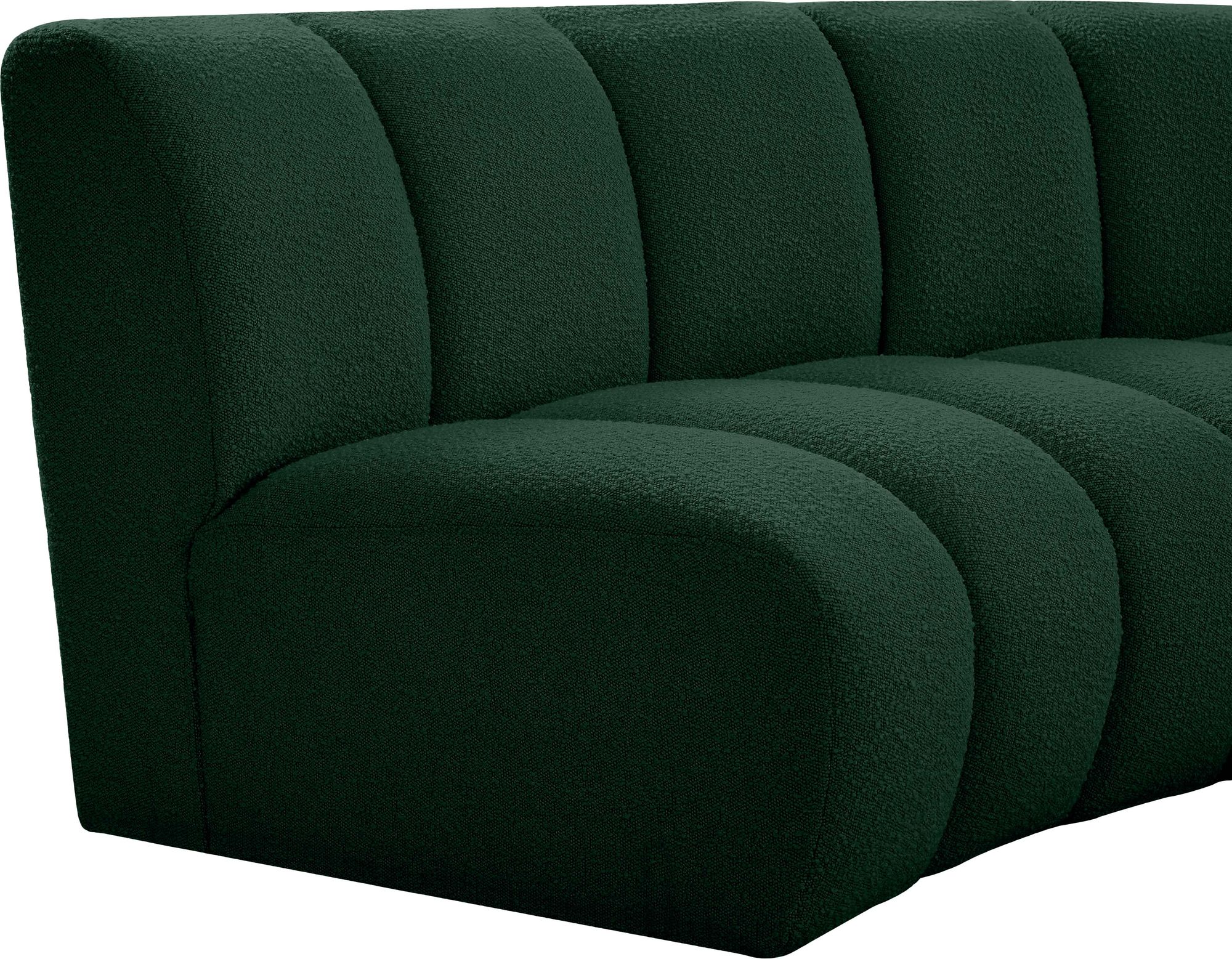 Infinity 174" 6-Piece Boucle Fabric Sectional