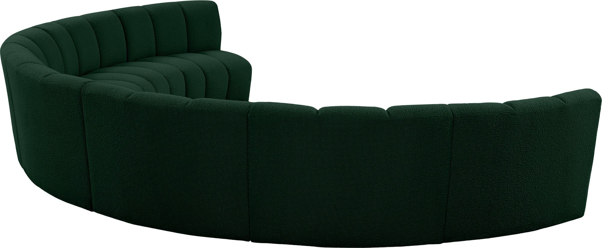 Infinity 183" 7-Piece Boucle Fabric Sectional