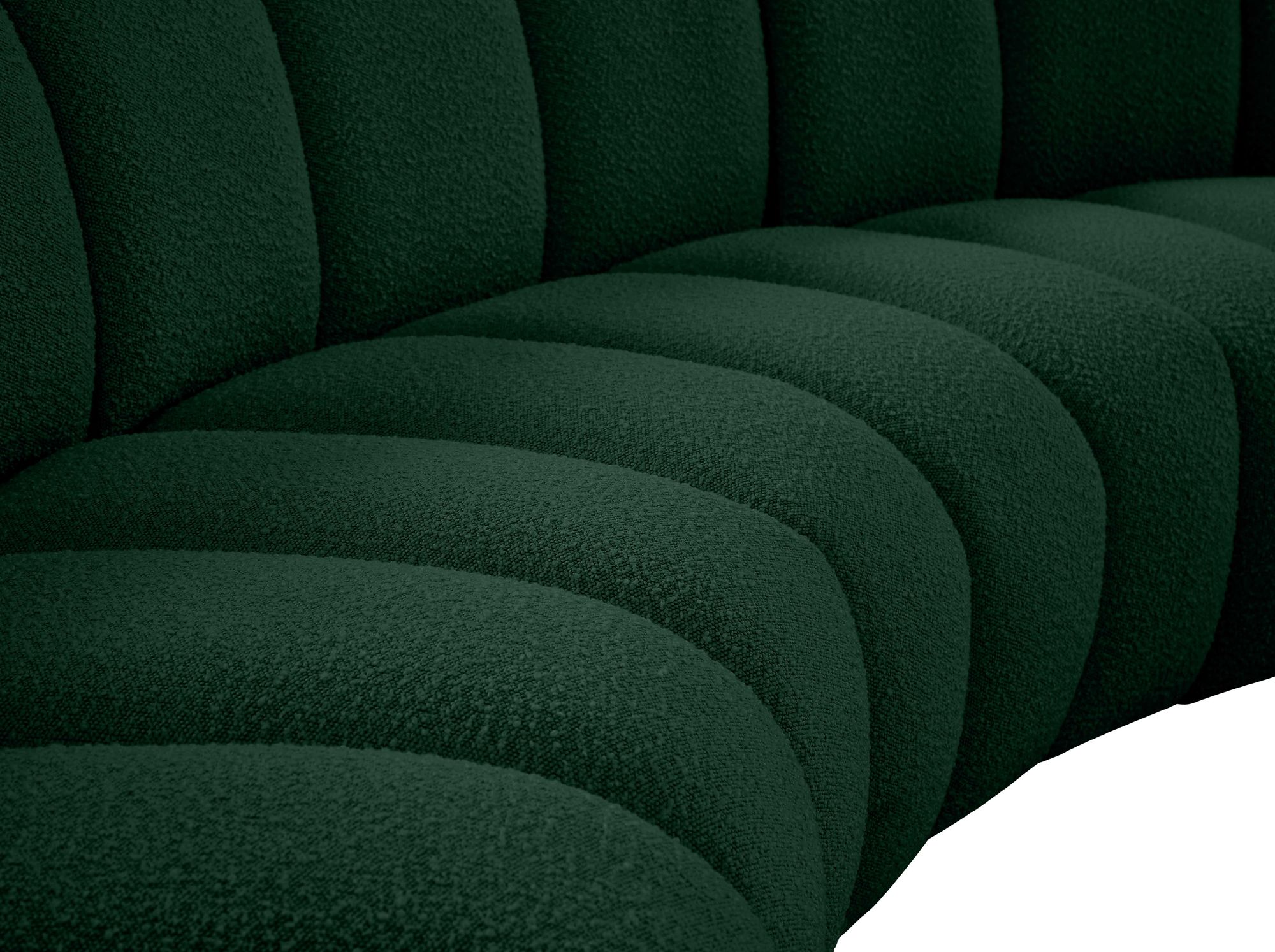 Infinity 183" 7-Piece Boucle Fabric Sectional