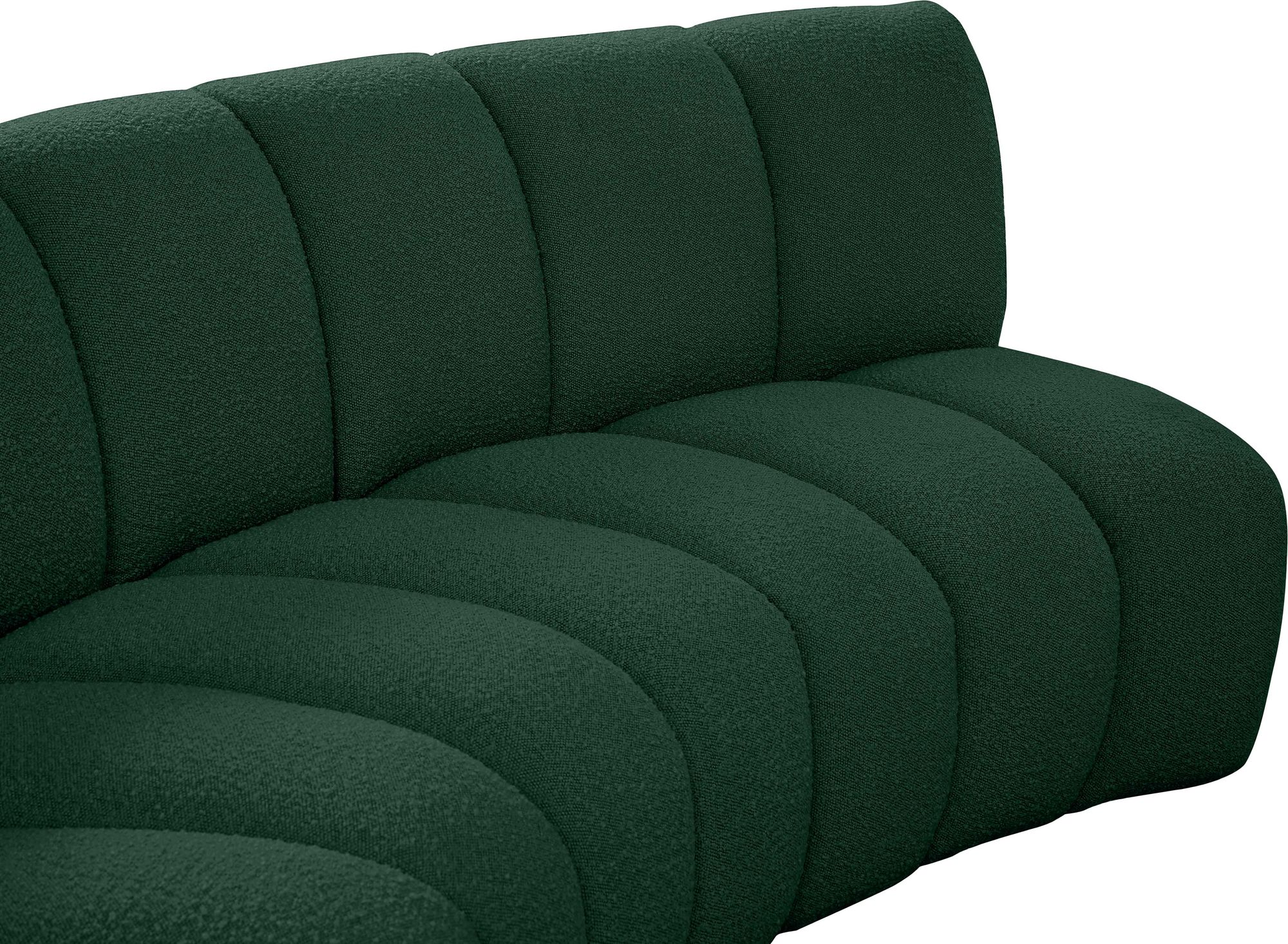 Infinity 183" 7-Piece Boucle Fabric Sectional