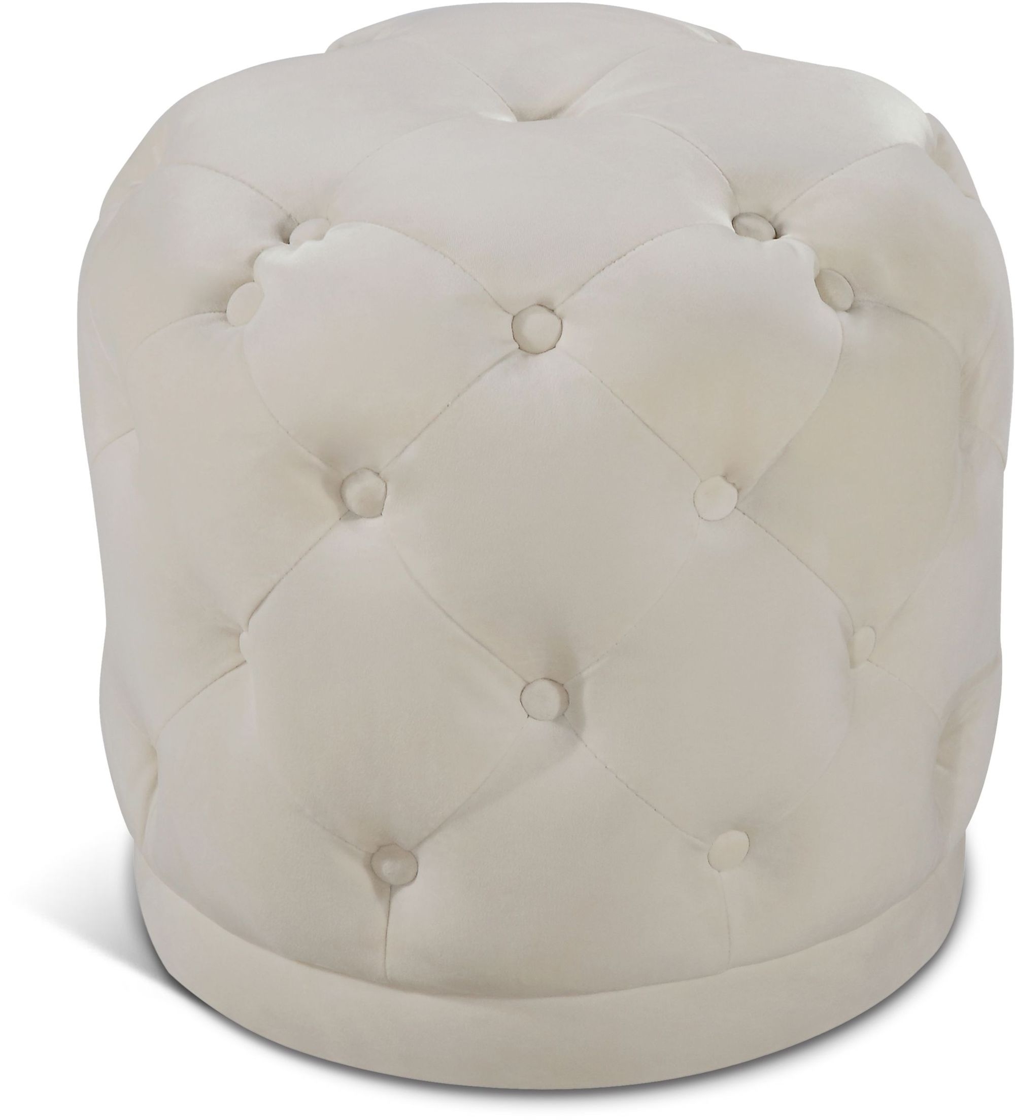 Harper Velvet Ottoman/Stool