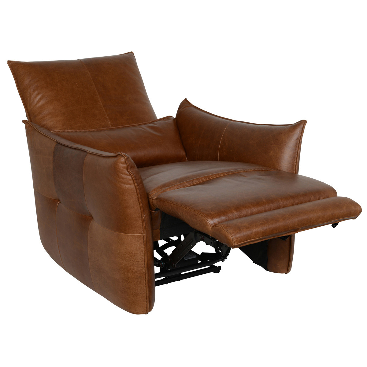 Amsterdam Top Grain Leather Recliner Armchair