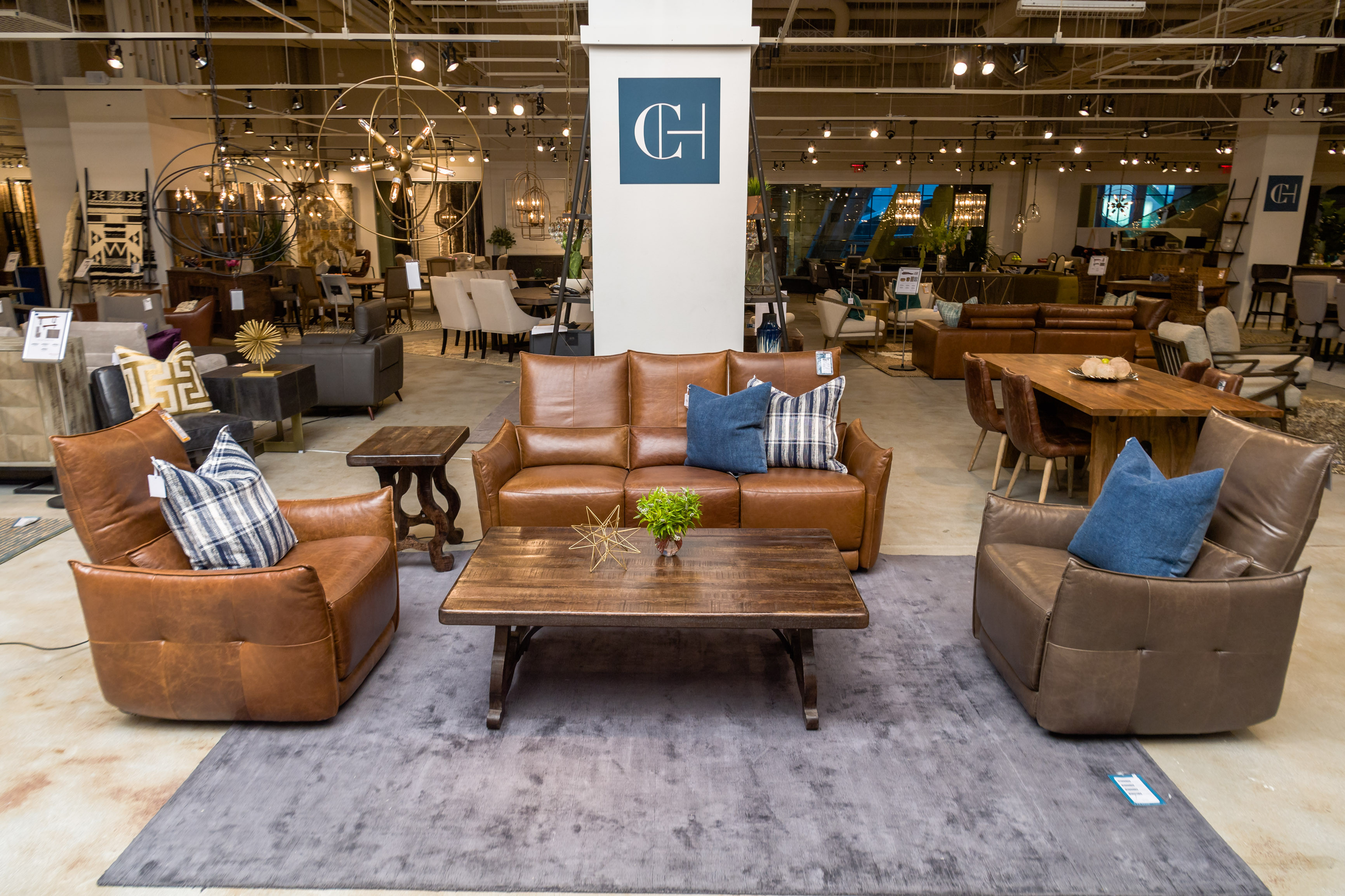 Amsterdam Top Grain Leather Recliner Armchair