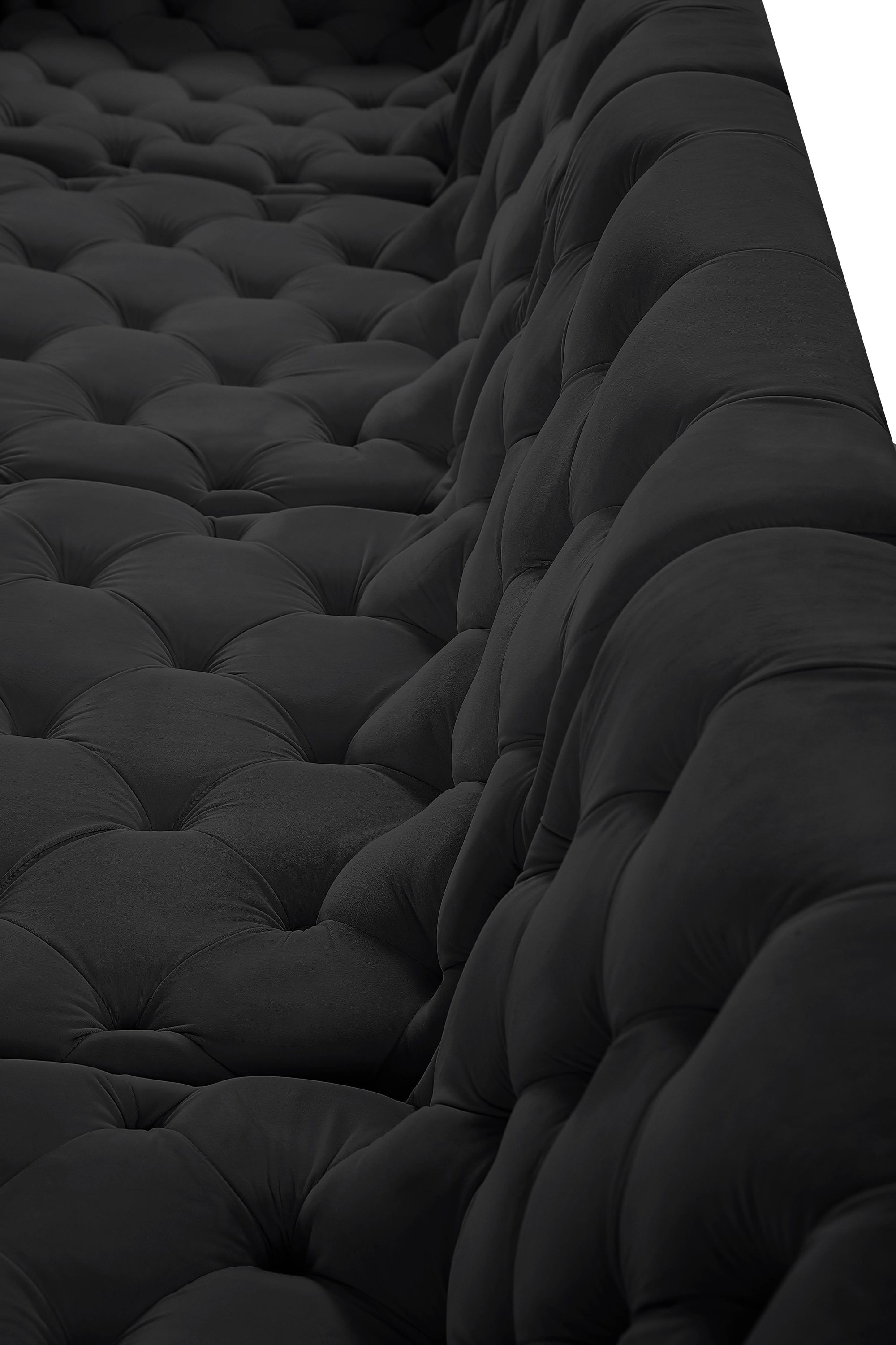 Tuft 99" 4-Piece Velvet Modular Sectional