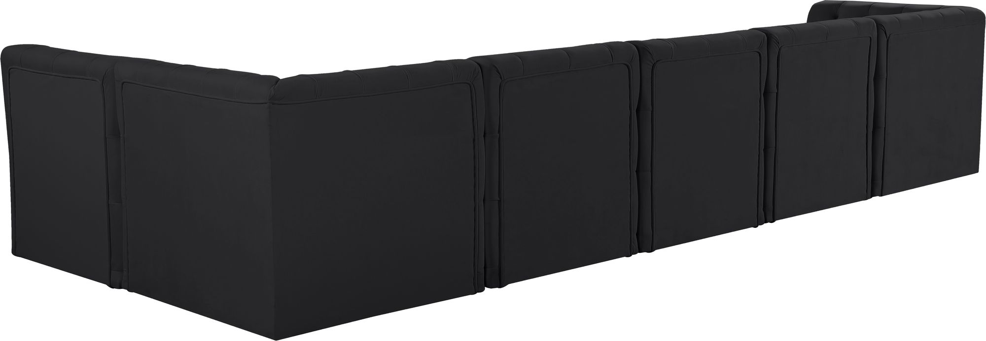 Tuft 157" 6-Piece Velvet Modular Sectional