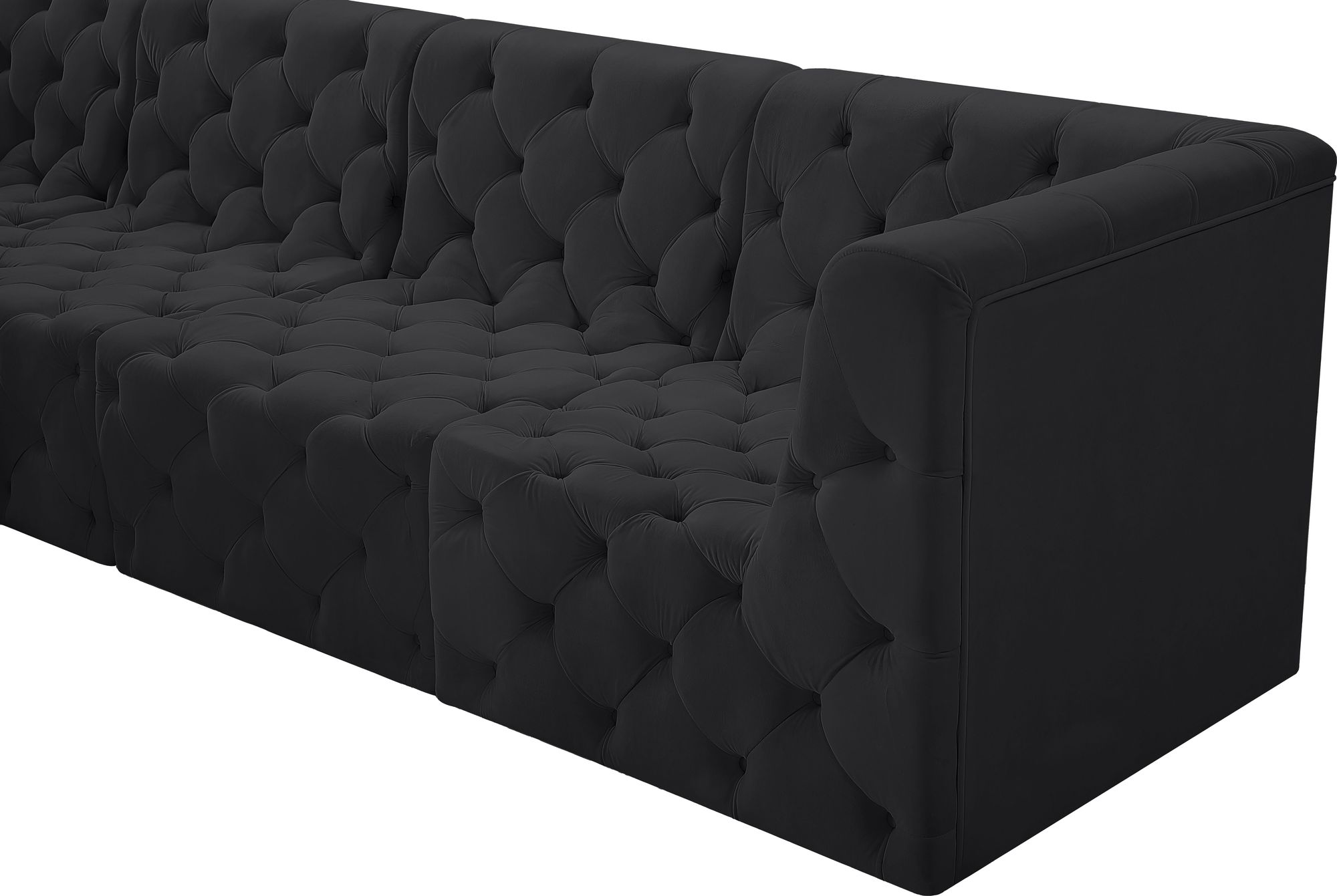 Tuft 157" 7-Piece Velvet Modular Sectional