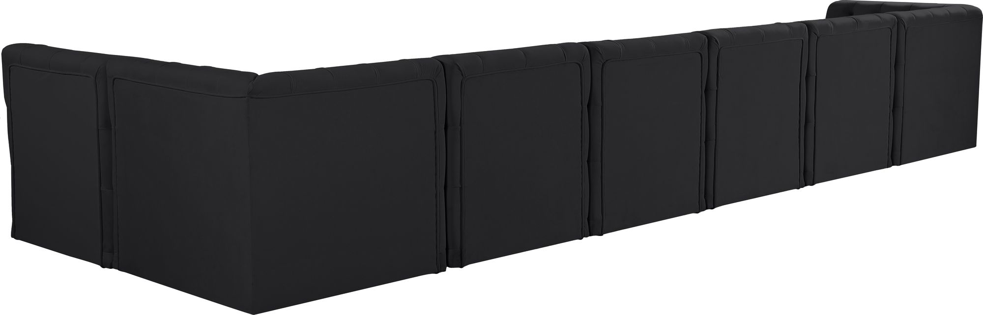 Tuft 186" 7-Piece Velvet Modular Sectional