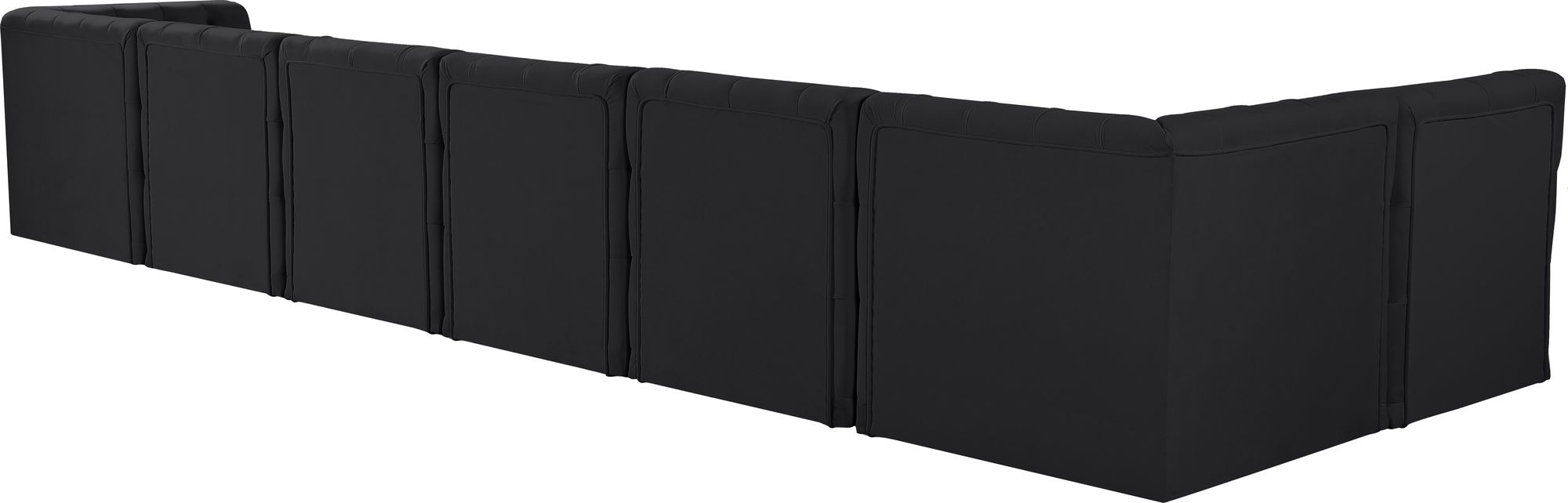 Tuft 186" 7-Piece Velvet Modular Sectional