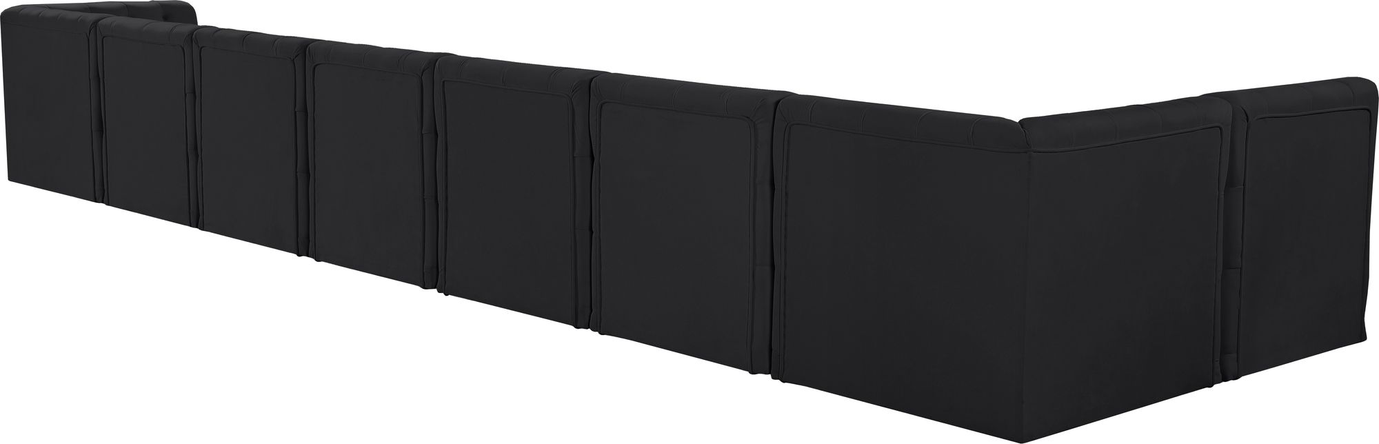 Tuft 186" 8-Piece Velvet Modular Sectional