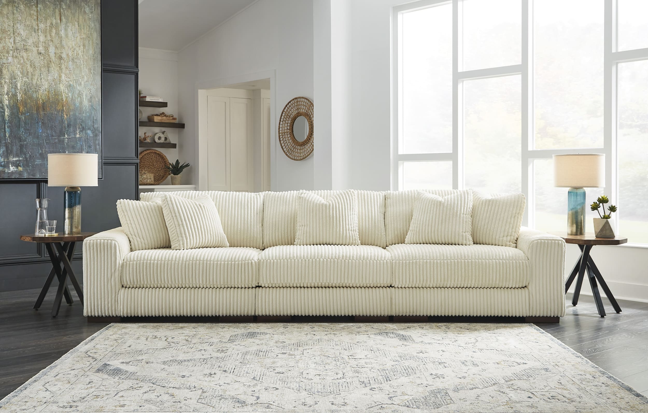 Lindyn 3-Piece Polyester Sofa