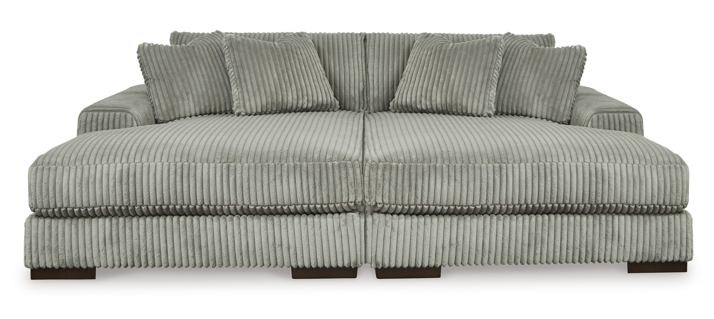 Lindyn 2-Piece Polyester Double Chaise Sofa