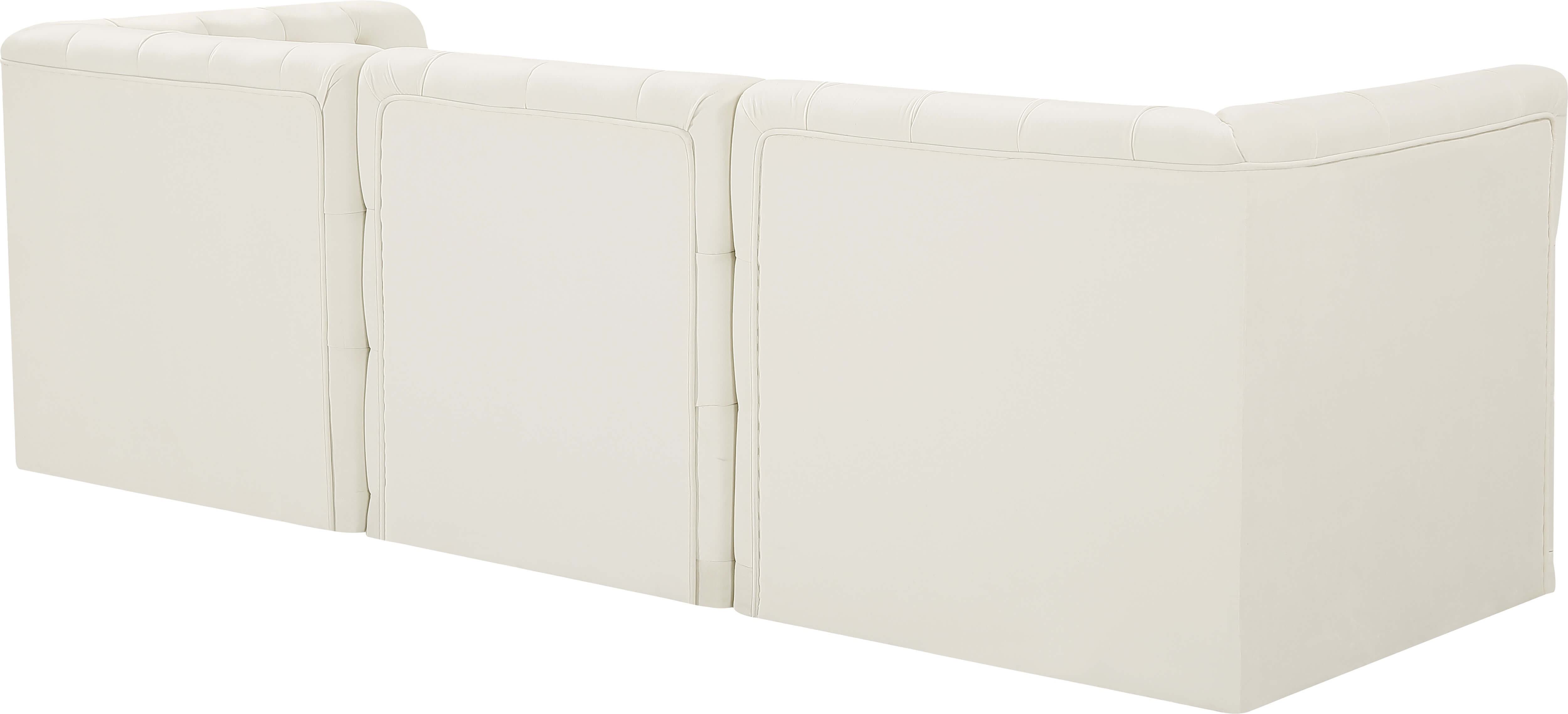 Tuft 99" Velvet Modular Sofa