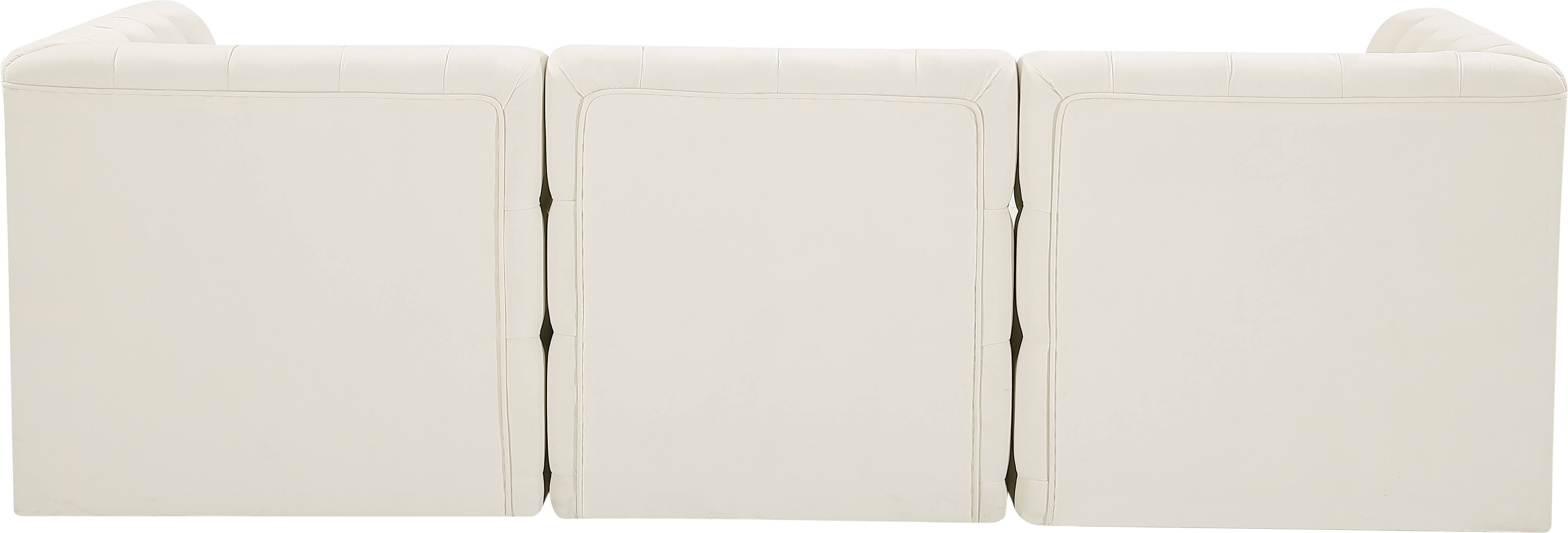 Tuft 99" Velvet Modular Sofa