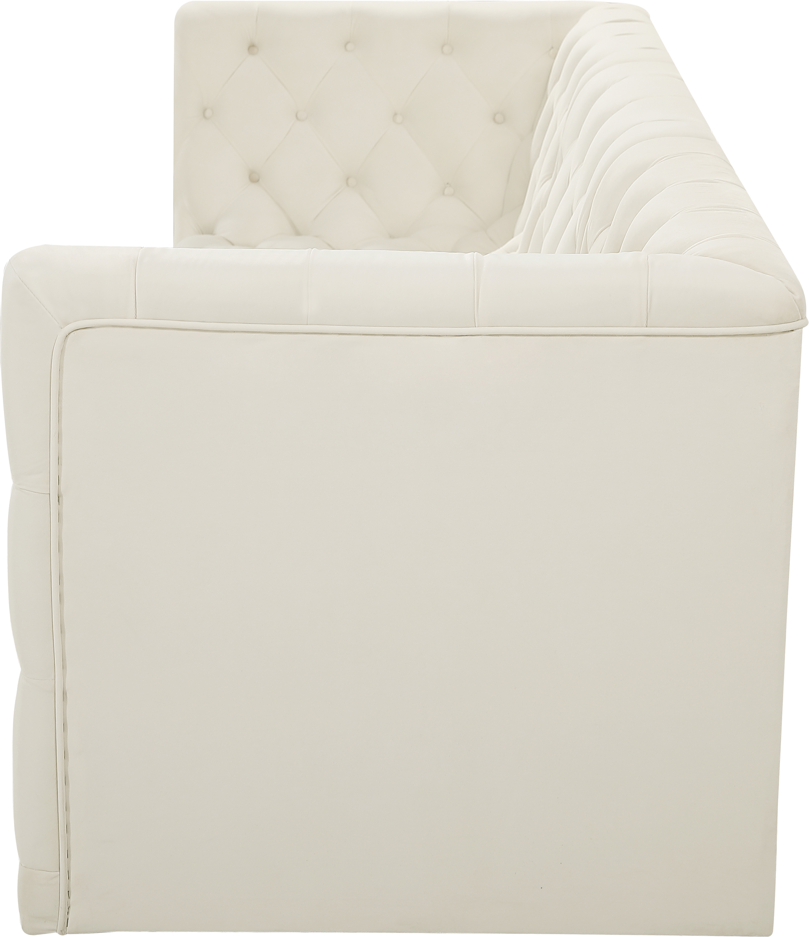 Tuft 99" Velvet Modular Sofa