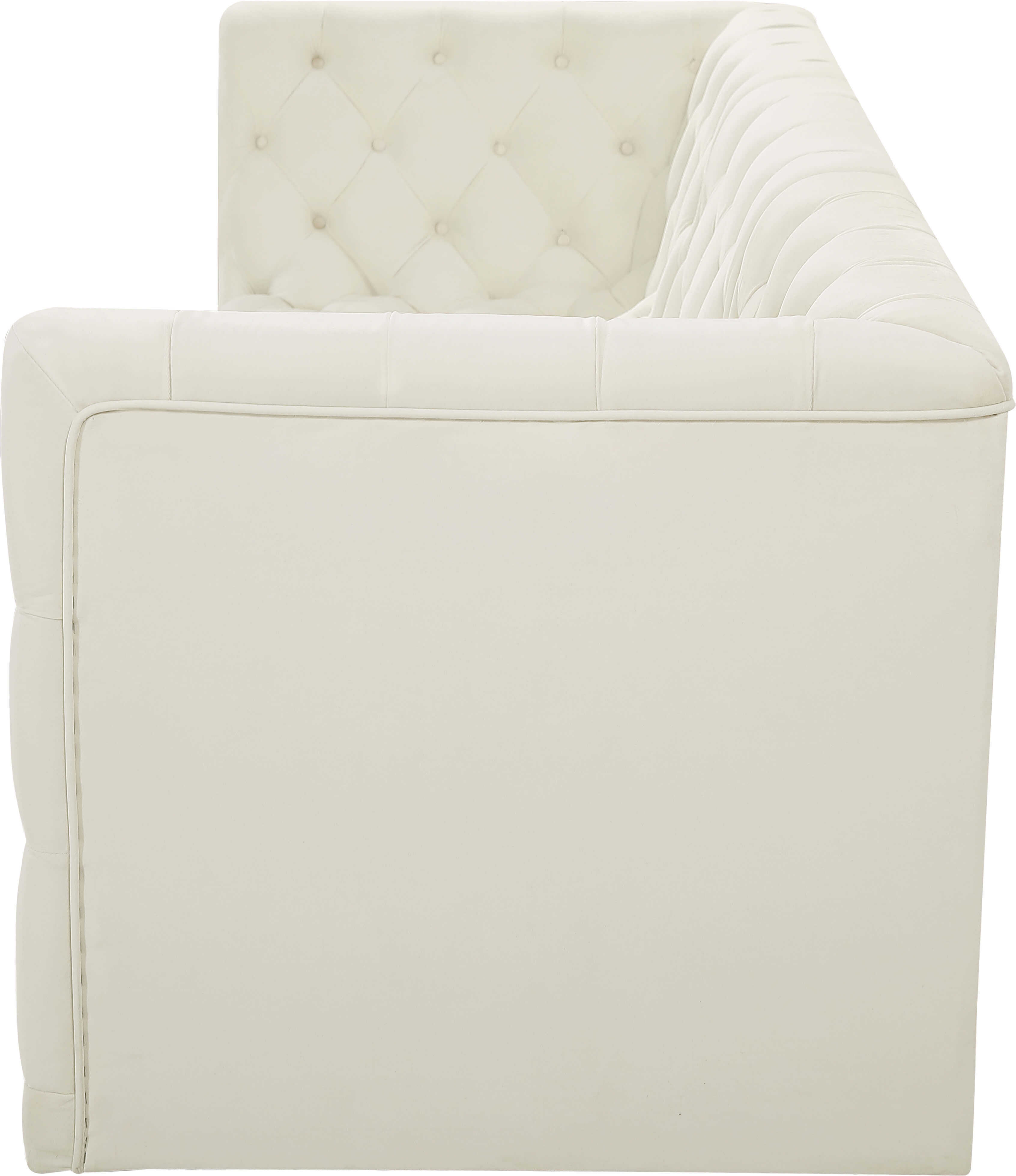 Tuft 99" Velvet Modular Sofa