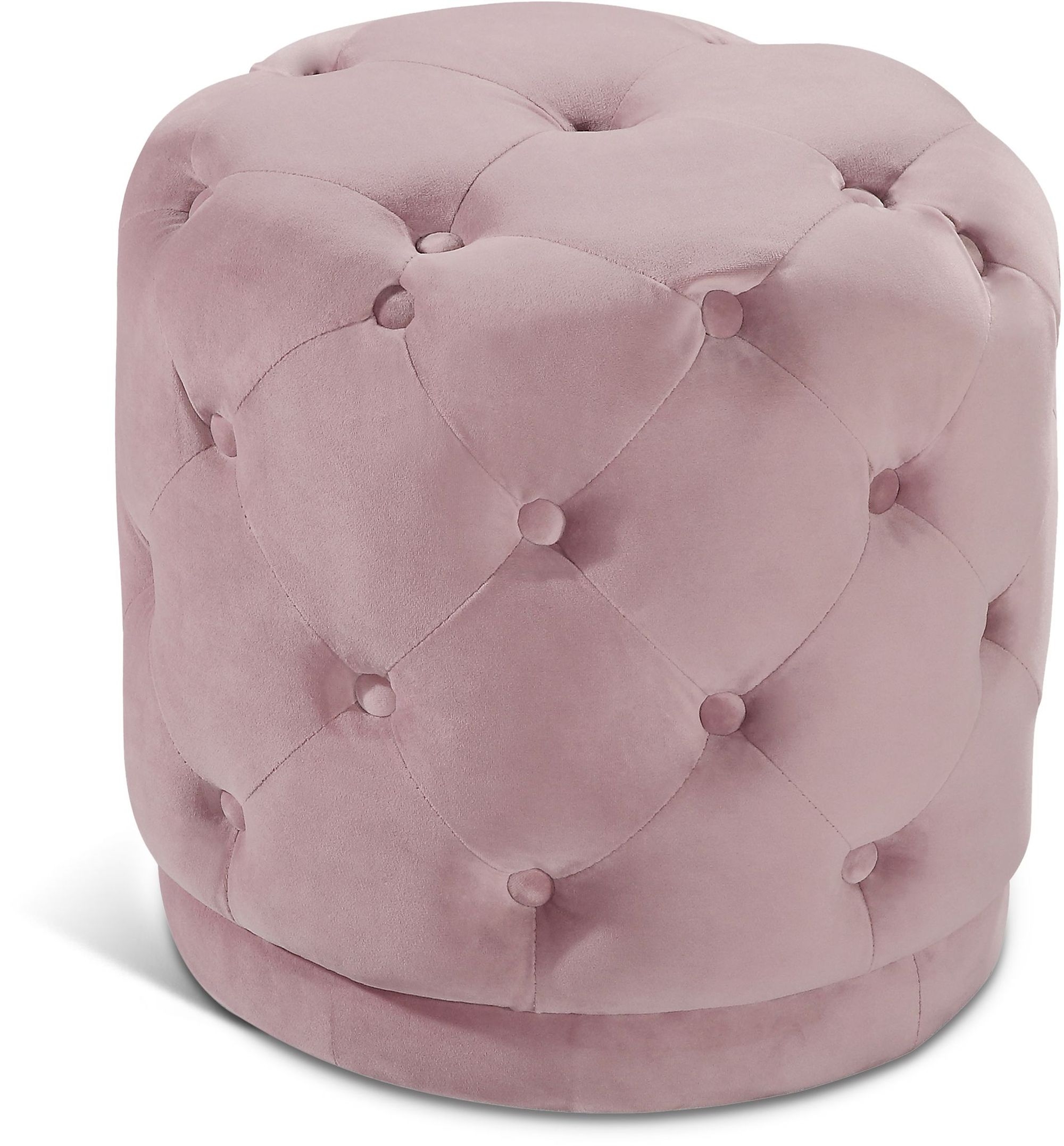 Harper Velvet Ottoman/Stool