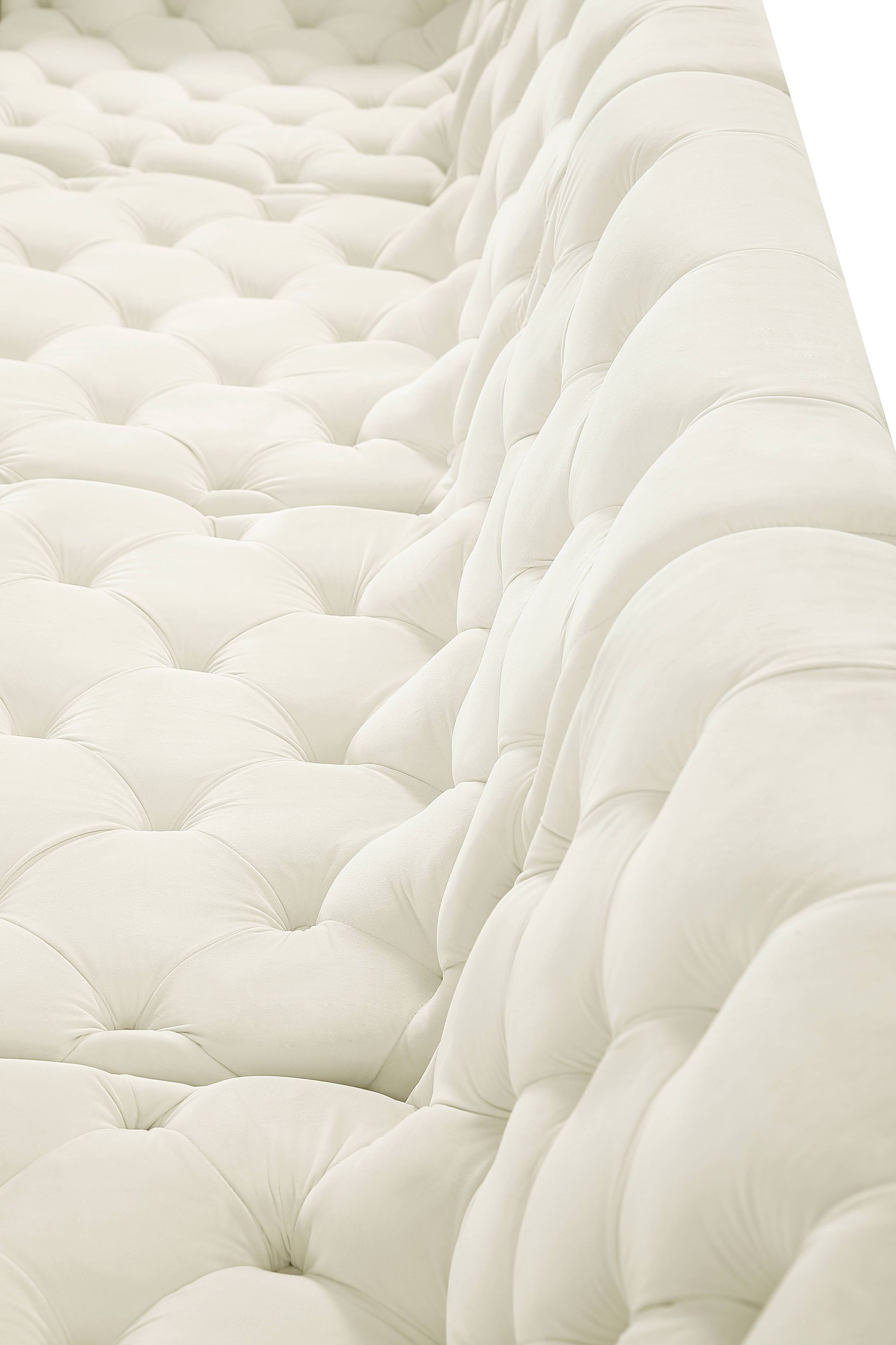 Tuft 128" 5-Piece Velvet Modular Armless Sectional