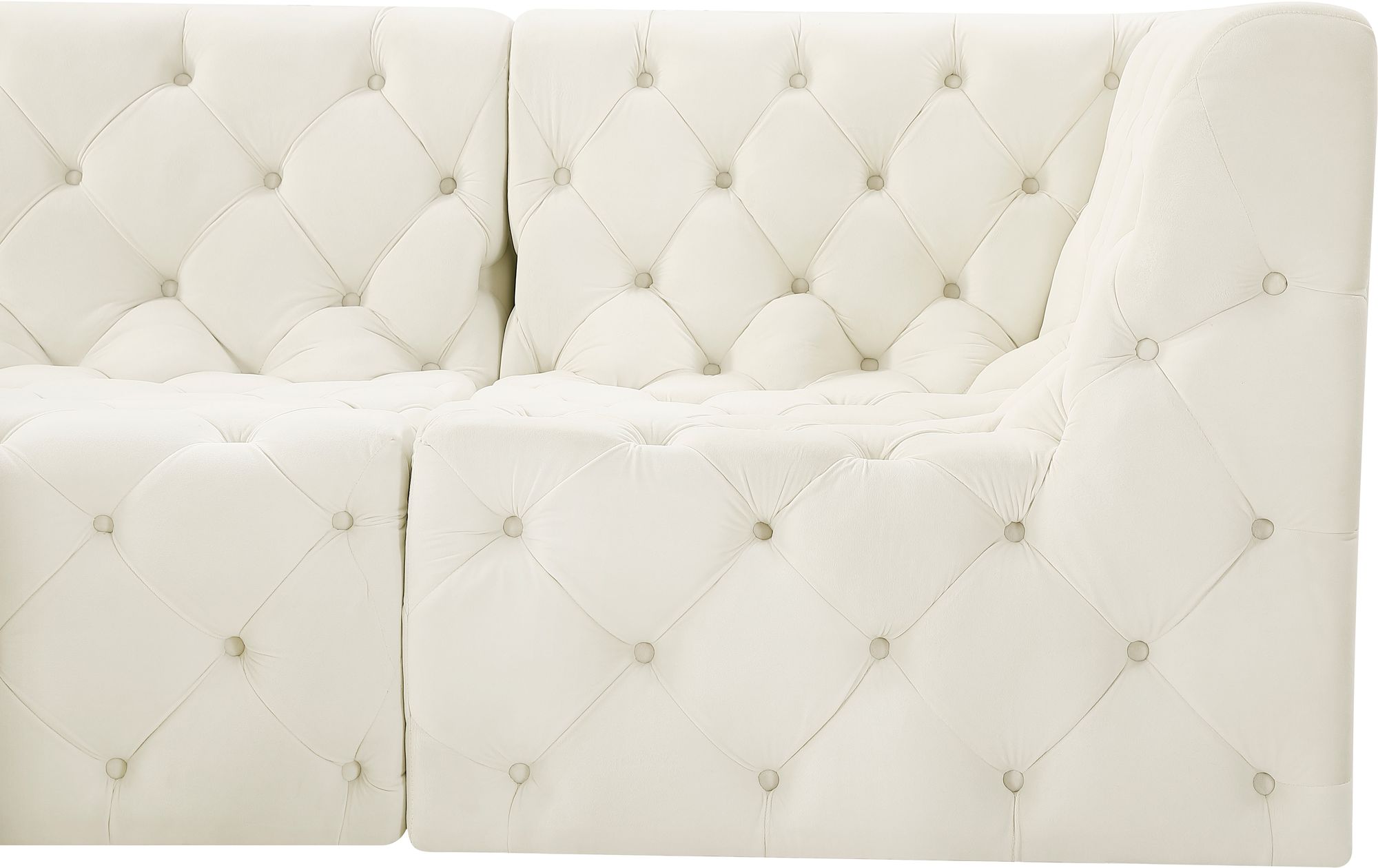 Tuft 157" 6-Piece Velvet Modular Sectional