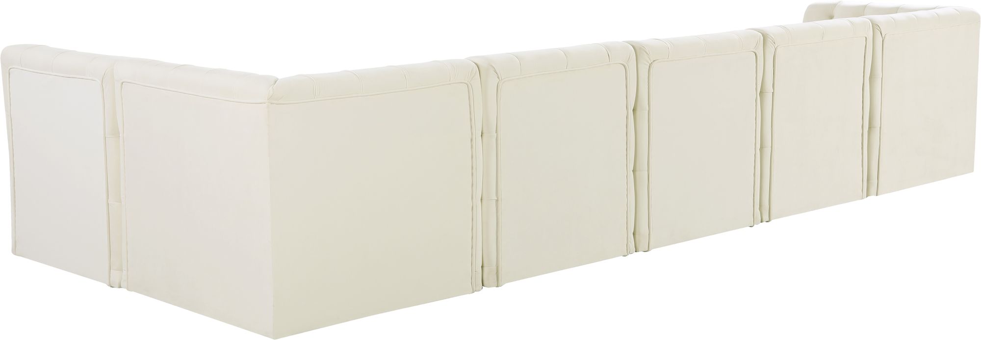 Tuft 157" 6-Piece Velvet Modular Sectional