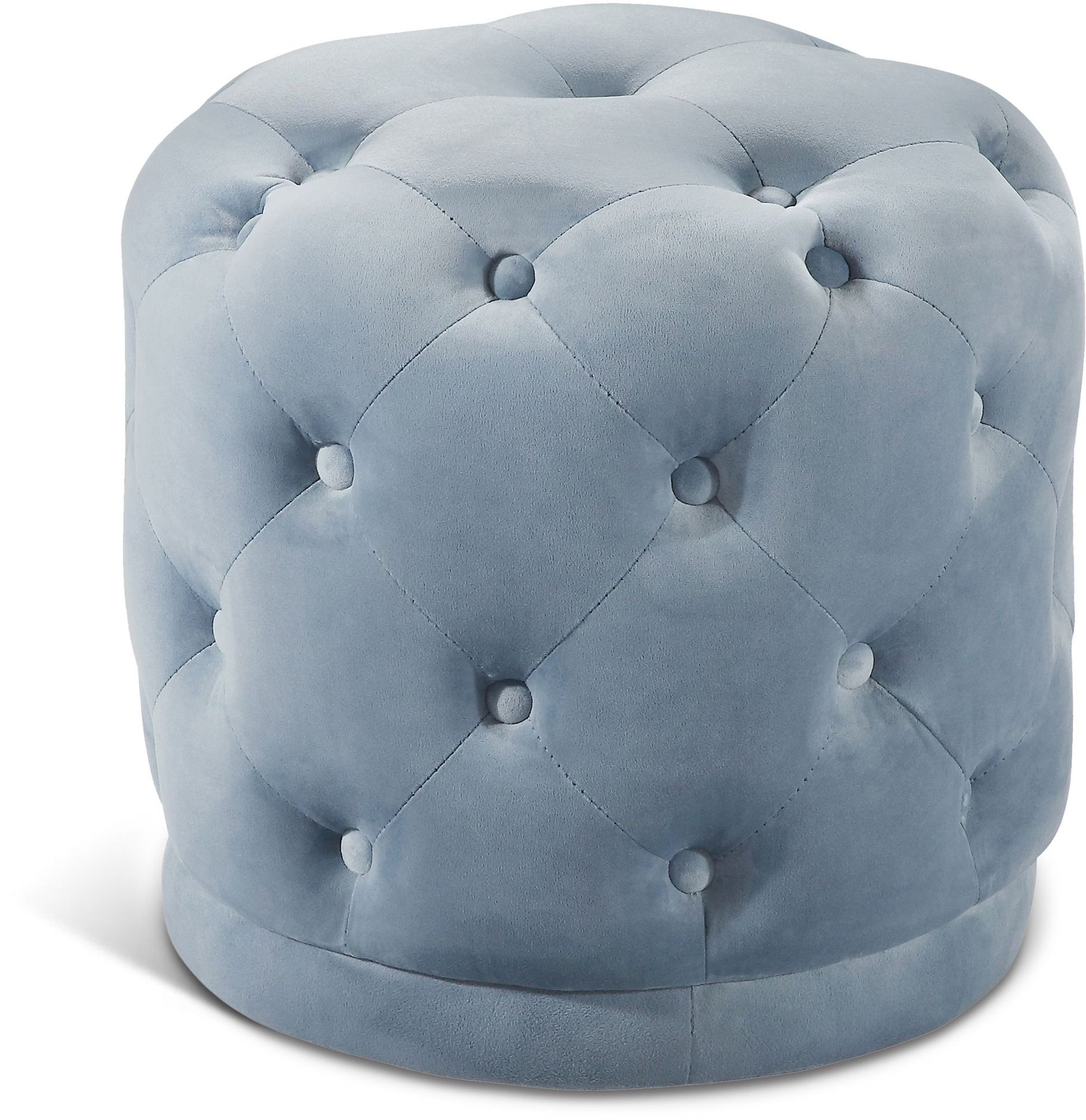 Harper Velvet Ottoman/Stool