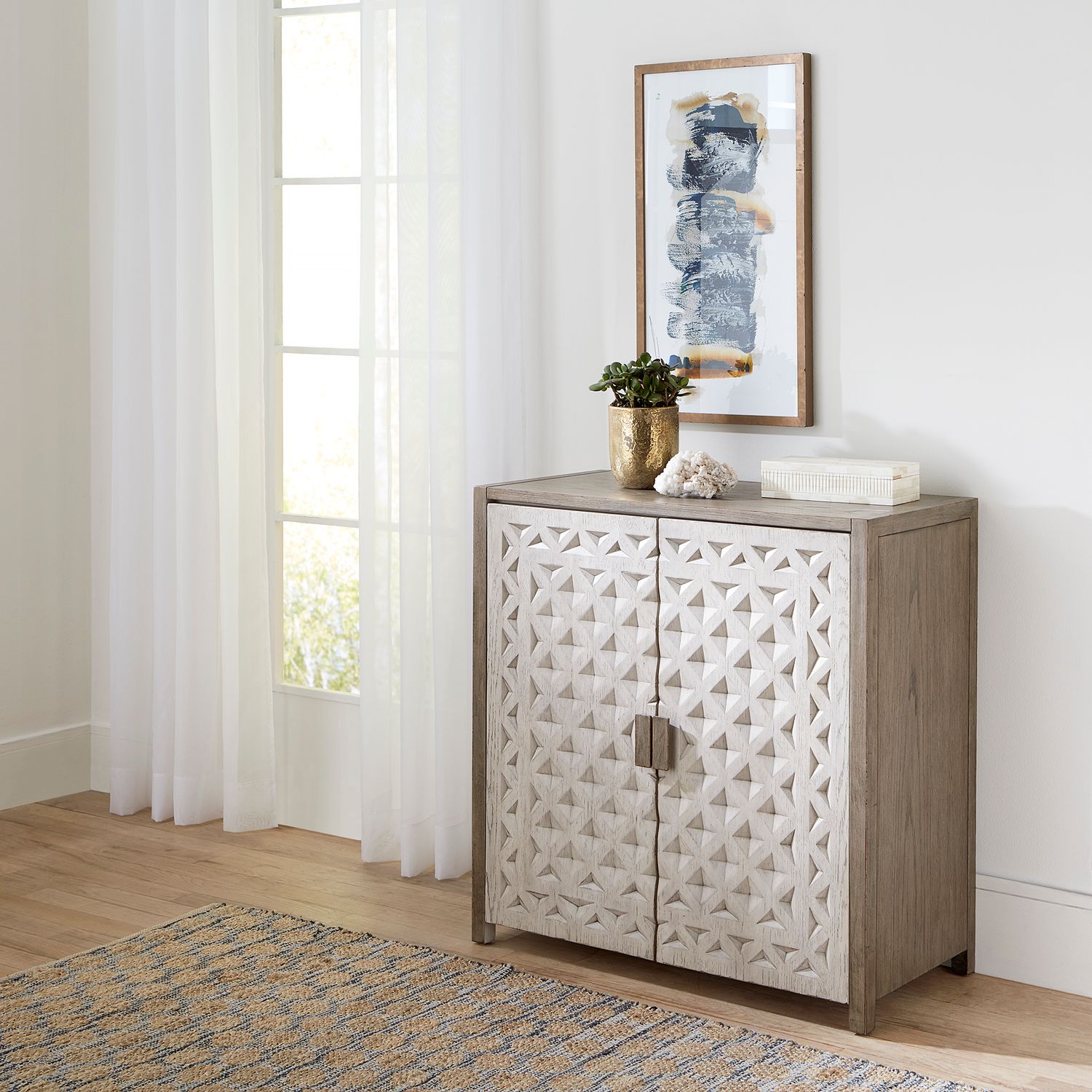 Chatfield Wood Accent Console w/2 Doors