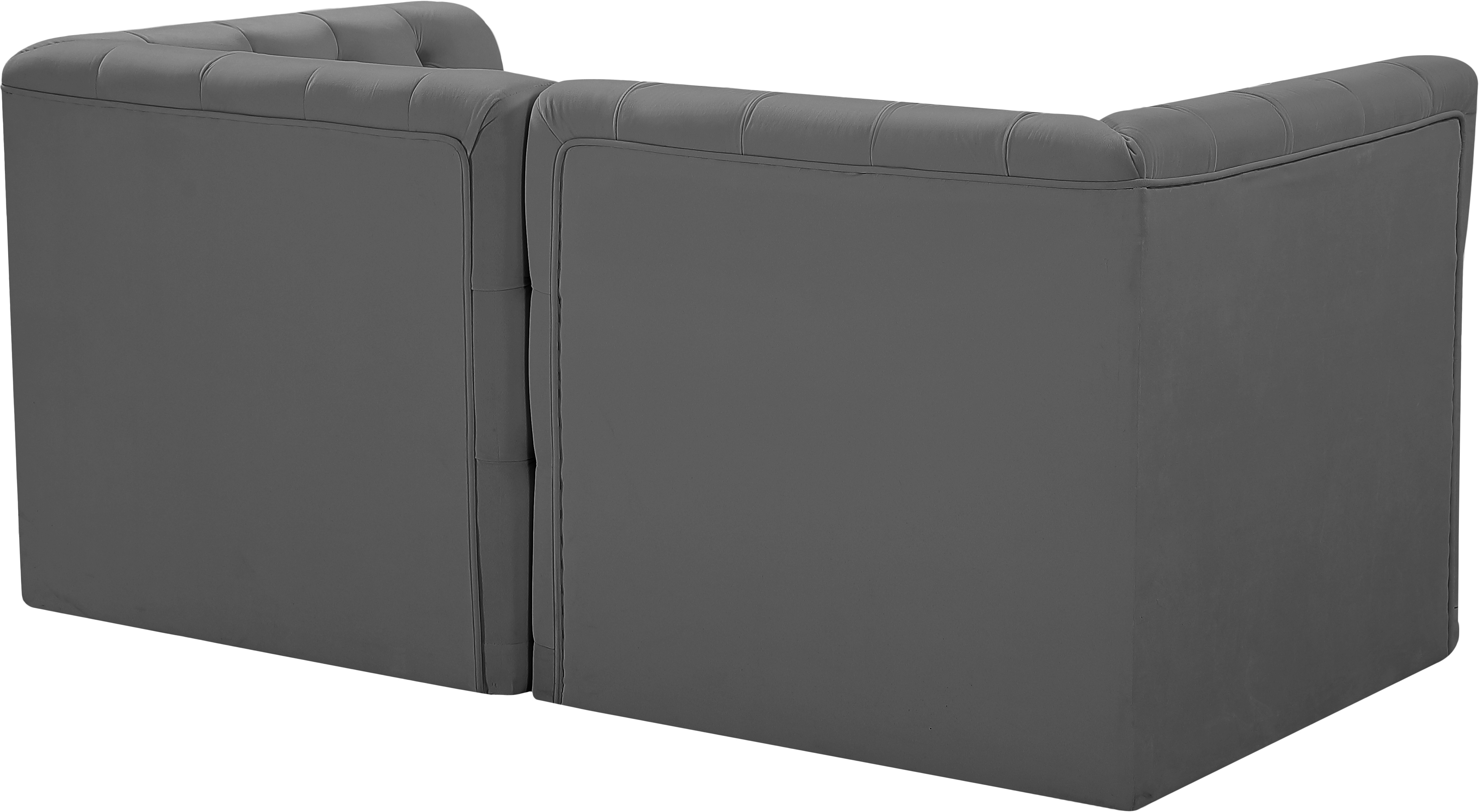 Tuft 70" Velvet Modular Sofa