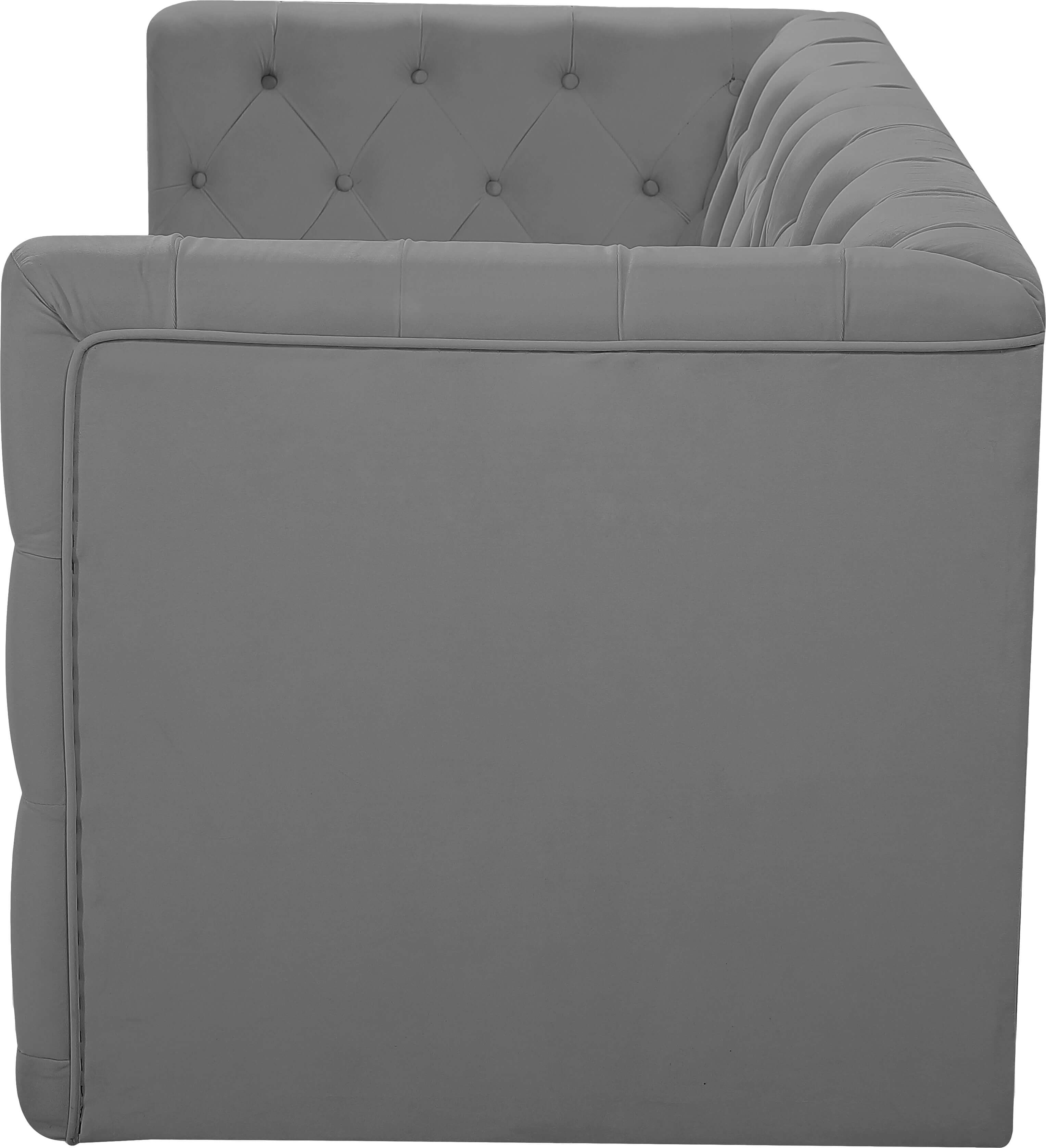 Tuft 70" Velvet Modular Sofa