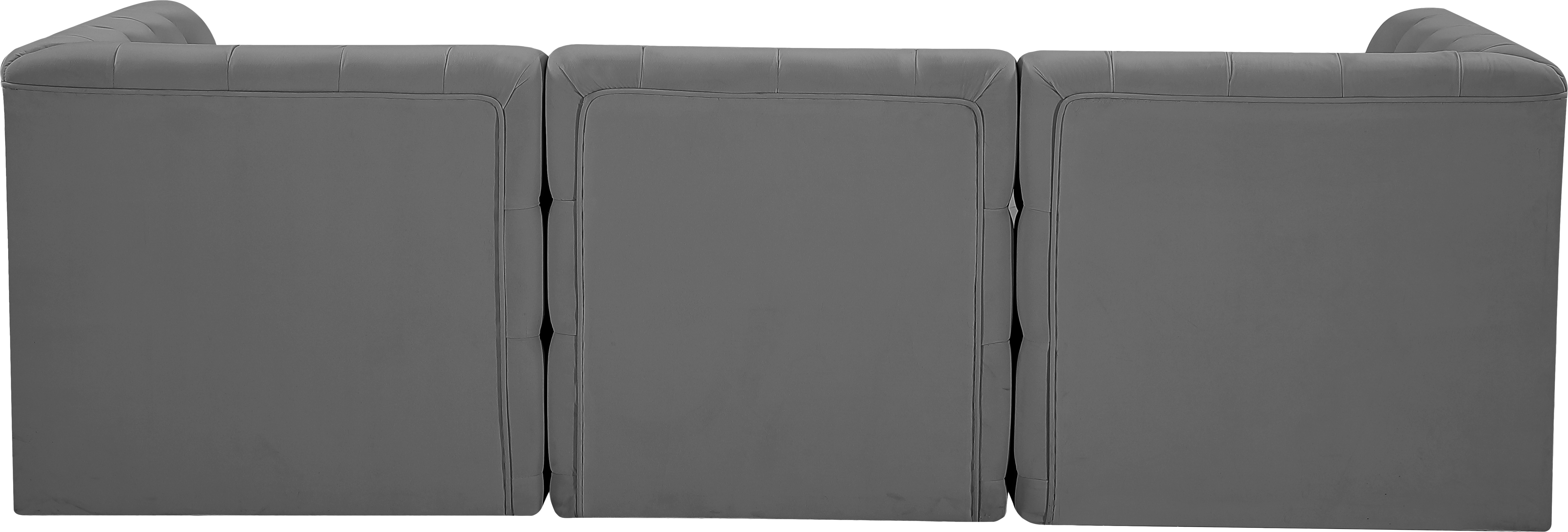 Tuft 99" Velvet Modular Sofa