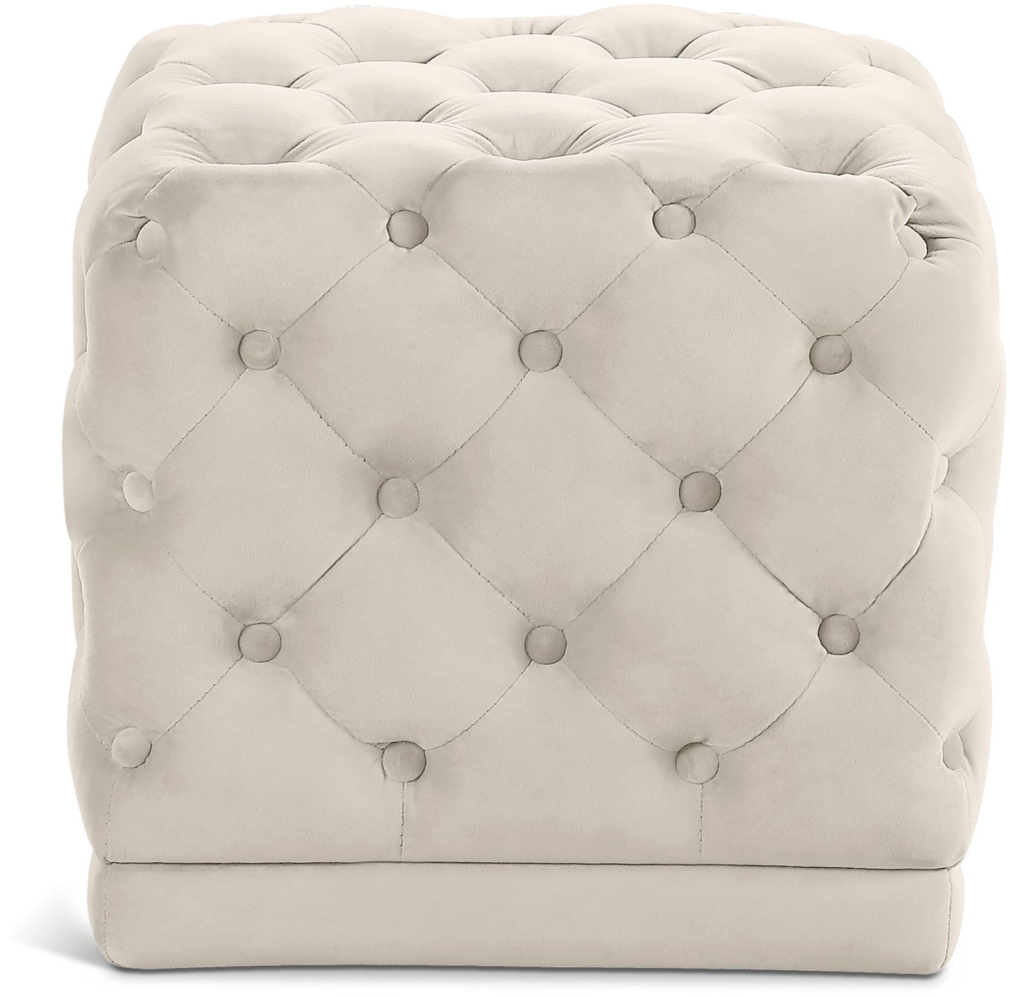 Stella Velvet Ottoman/Stool