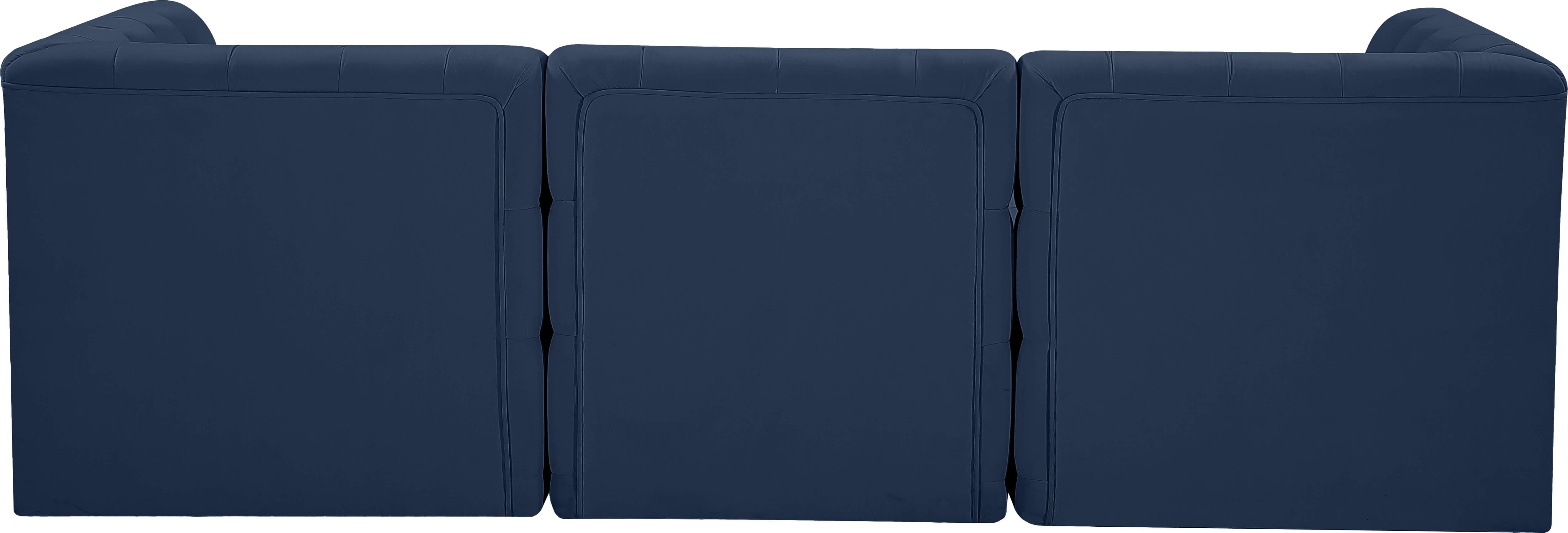 Tuft 99" Velvet Modular Sofa